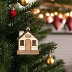 Personalized New Home Ornament - Customized 3 Layered Wooden Ornament, First Christmas In New Home Ornament, Housewarming Gifts For Couple Friend 15 Personalized New Home Ornament - Customized 3 Layered Wooden Ornament, First Christmas In New Home Ornament, Housewarming Gifts For Couple Friend -Gift Series Store FMSJRONGTT280524003 284x6 29 MK07