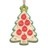Personalized Family Ornament - Custom Name 3 Layered Wooden Ornament, Christmas Tree Star Wooden Ornament, Gift Ideas For Friends Men Women
