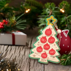 Personalized Family Ornament - Custom Name 3 Layered Wooden Ornament, Christmas Tree Star Wooden Ornament, Gift Ideas For Friends Men Women -Gift Series Store FMSJROTATT210524001 284x6 29 MK04