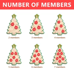 Personalized Family Ornament - Custom Name 3 Layered Wooden Ornament, Christmas Tree Star Wooden Ornament, Gift Ideas For Friends Men Women -Gift Series Store FMSJROTATT210524001 284x6 29 MK05