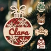 Personalized Name Christmas Ornament - 3 Layered Wooden Design, Christmas Tree Keepsake For Women, Boys, Girls, Family, Best Friends -Gift Series Store FMSJROTTTT280524002 284x6 29 MK01a