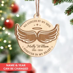 Personalized Human Memorial Ornament - Custom 3 Layered Wooden Ornament, Sympathy Gifts For Loss Of Loved One, Bereavement Gifts, Forever In My Heart 11 Personalized Human Memorial Ornament - Custom 3 Layered Wooden Ornament, Sympathy Gifts For Loss Of Loved One, Bereavement Gifts, Forever In My Heart -Gift Series Store FMSJROUTTT290524001 284x6 29 MK03 a8e758f0 8e8a 49ba 8e25 6b88c2bf3cf7