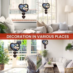 Personalized Couple Suncatcher Ornament, Custom Photo Wedding Gift, Christmas Ornaments, Anniversary Decoration 16 Personalized Couple Suncatcher Ornament, Custom Photo Wedding Gift, Christmas Ornaments, Anniversary Decoration -Gift Series Store FMSJSUCITT280824002 MK06