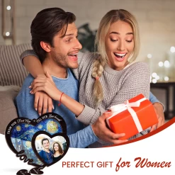 Personalized Couple Suncatcher Ornament, Custom Photo Wedding Gift, Christmas Ornaments, Anniversary Decoration 19 Personalized Couple Suncatcher Ornament, Custom Photo Wedding Gift, Christmas Ornaments, Anniversary Decoration -Gift Series Store FMSJSUCITT280824002 MK07