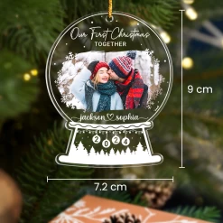Personalized Couple Ornament - Customized Photo Shaped Acrylic Ornaments, Our First Christmas Together, Gifts For Couples -Gift Series Store FMSJSYTATT140824001 MK07 952b4e73 1964 4800 9fd4 bb65d9bebf4e