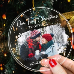 Personalized Couple Ornament - Customized Couple Photo Shaped Acrylic Ornaments, Our First Christmas Together, Gifts For Husband Wife 14 Personalized Couple Ornament - Customized Couple Photo Shaped Acrylic Ornaments, Our First Christmas Together, Gifts For Husband Wife -Gift Series Store FMSJSYTATT140824002 MK05 af6e7a1b a0aa 478f 9fef b3b58c948b0c