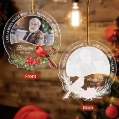 Personalized Human Memorial Ornament - Customized Photo Shaped Acrylic Ornaments, I Am Always With You, Sympathy Bereavement Gift Loss Of Loved One -Gift Series Store FMSJSYTATT290724001 MK06 72dde0c6 a976 411d 9a76 6e0d61dff6ab