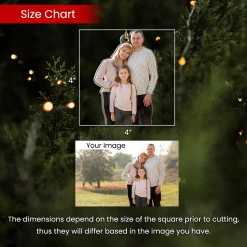 Personalized Family Photo Ornament - Customized Photo Shaped Acrylic Ornaments, Custom Christmas Ornaments, Birthday Gift For Family Members -Gift Series Store FMSJSYTTTT260824008 MK05