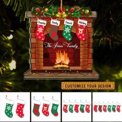 Family Stocks Hanging Personalized Ornament 15 Family Stocks Hanging Personalized Ornament -Gift Series Store Family Stocks Hanging Personalized Ornament 6 scaled 1