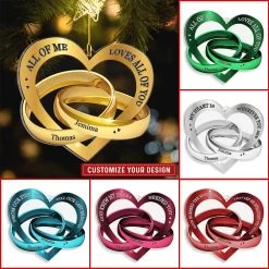 God Knew My Heart Needed You Couple Personalized Ornament -Gift Series Store God Knew My Heart Needed You Couple Personalized Ornament 6