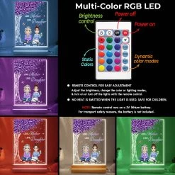 Like Mother Like Daughter Purple Tree Personalized LED Night Light -Gift Series Store Like Mother Like Daughter Purple Tree Personalized LED Night Light 10