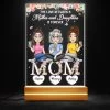 Love Between Mom And Daughter Personalized LED Night Light -Gift Series Store Love Between Mom and Daughter Personalized LED Night Light 12