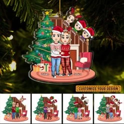 Lovely Family Personalized Christmas Ornament -Gift Series Store Lovely Family Personalized Christmas Ornament 6