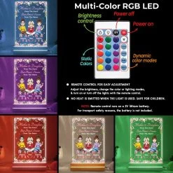 Mom & Daughter BFF Personalized LED Night Light 12 Mom & Daughter BFF Personalized LED Night Light -Gift Series Store Mom Daughter BFF Personalized LED Night Light 16