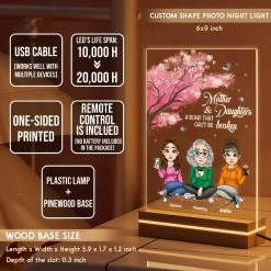 Mom & Daughter Bond That Can't Be Broken Personalized LED Night Light 13 Mom & Daughter Bond That Can't Be Broken Personalized LED Night Light -Gift Series Store Mom Daughter Bond That Cant Be Broken Personalized LED Night Light 17