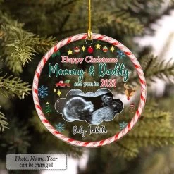 Personalized Acrylic New Baby Ornament Upcoming Baby -Gift Series Store Personalized Acrylic New Baby Ornament Upcoming Baby 1