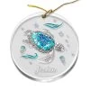 Personalized Acrylic Sea Turtle Ornament Jewelry Style -Gift Series Store Personalized Acrylic Sea Turtle Ornament Jewelry Style