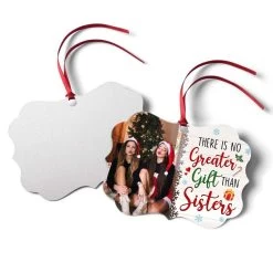 Personalized Aluminum Sister Ornament For Besties 13 Personalized Aluminum Sister Ornament For Besties -Gift Series Store Personalized Aluminum Sister Ornament For Besties 4
