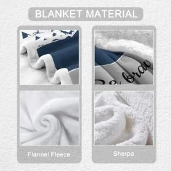 Personalized Baby Blanket Woodland Theme Animals Baby Boy For Baby Boy -Gift Series Store Personalized Baby Blanket Woodland Theme Animals Baby Boy for Baby Boy 4