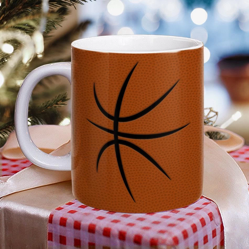 Personalized Basketball Custom Name Mug 5 Personalized Basketball Custom Name Mug - Image 3