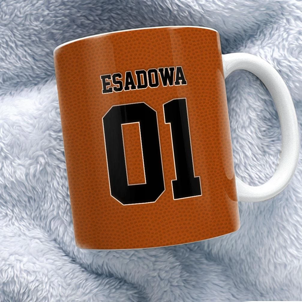Personalized Basketball Custom Name Mug 6 Personalized Basketball Custom Name Mug - Image 4