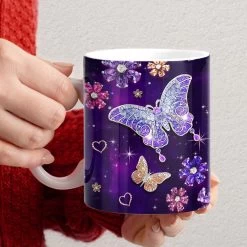 Personalized Butterfly Mug Jewelry Style For Women -Gift Series Store Personalized Butterfly Mug Jewelry Style For Women 5