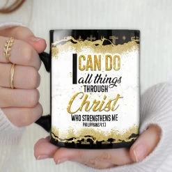 Personalized Christian Mug Bible Verse Marble Drawing -Gift Series Store Personalized Christian Mug Bible Verse Marble Drawing 5