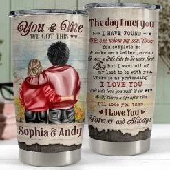 Personalized Couple Tumbler You And Me We Got This Best Custom Gift 12 Personalized Couple Tumbler You And Me We Got This Best Custom Gift -Gift Series Store Personalized Couple Tumbler You And Me We Got This Best Custom Gift 4