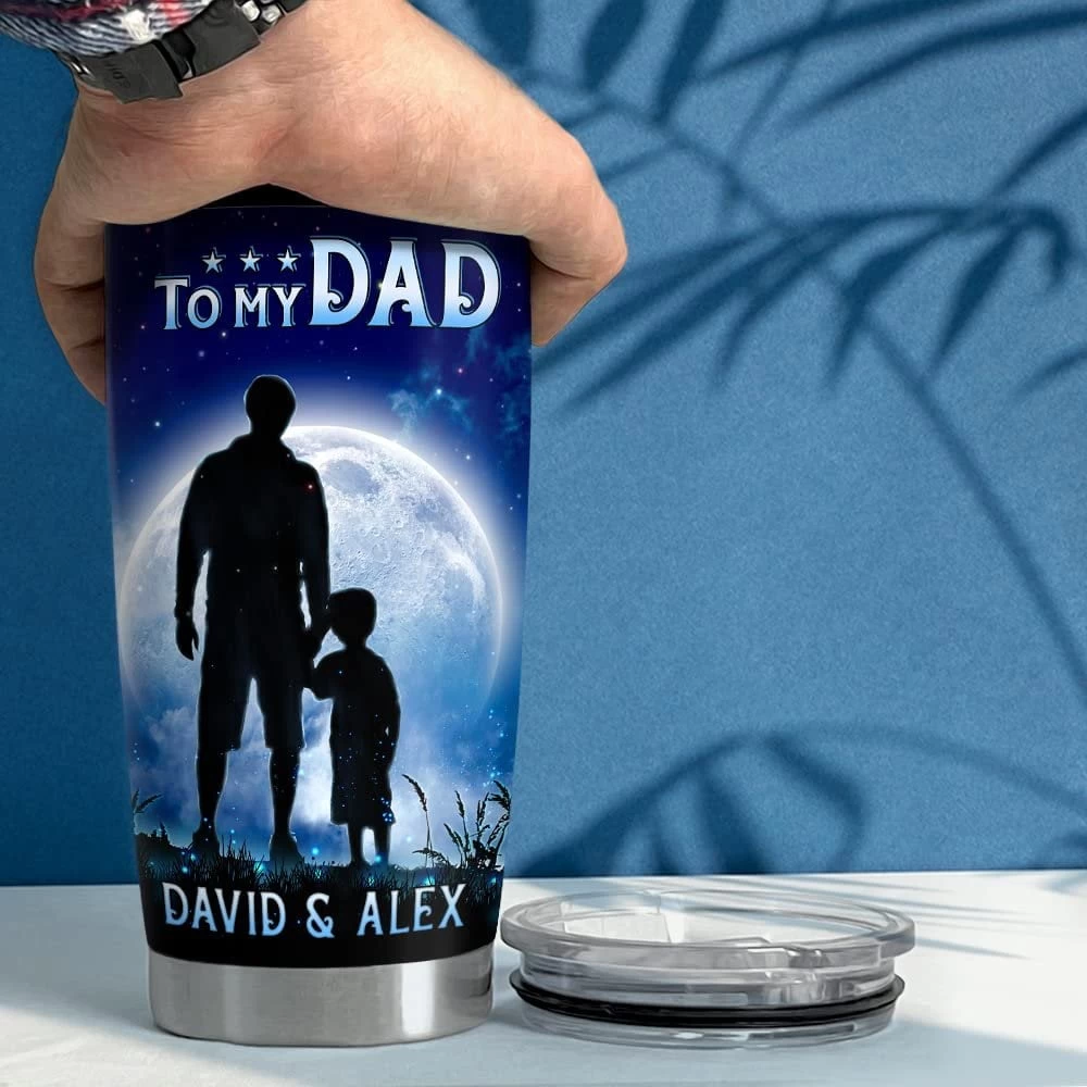 Personalized Dad Tumbler Dad And Son Gift On Father Day Best Gift 6 Personalized Dad Tumbler Dad And Son Gift On Father Day Best Gift - Image 4