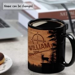 Personalized Deer Hunting Mug -Gift Series Store Personalized Deer Hunting Mug 3
