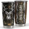 Personalized Deer Tumbler With Customize Name Hunting Deer 1 Personalized Deer Tumbler With Customize Name Hunting Deer -Gift Series Store Personalized Deer Tumbler With Customize Name Hunting Deer