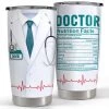 Personalized Doctor Tumbler Doctor Nutrition Facts White Coat -Gift Series Store Personalized Doctor Tumbler Doctor Nutrition Facts White Coat