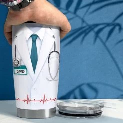Personalized Doctor Tumbler Doctor Nutrition Facts White Coat -Gift Series Store Personalized Doctor Tumbler Doctor Nutrition Facts White Coat 4