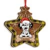 Personalized Dog Christmas Star Wood Personalized Ornament -Gift Series Store Personalized Dog Christmas Star Wood Personalized Ornament