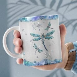 Personalized Dragonfly Mug Jewelry Style 13 Personalized Dragonfly Mug Jewelry Style -Gift Series Store Personalized Dragonfly Mug Jewelry Style 4