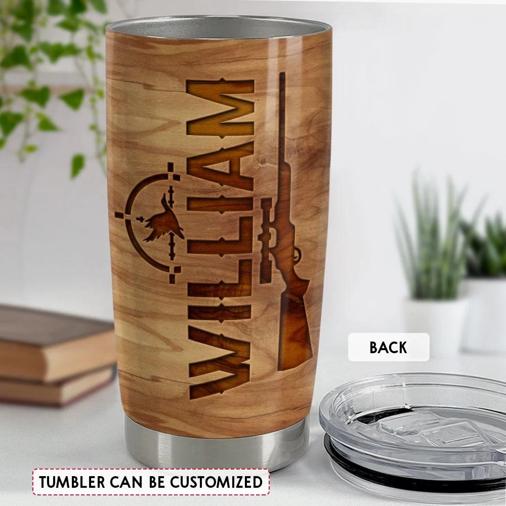 Personalized Duck Hunting Tumbler With Customize Name 6 Personalized Duck Hunting Tumbler With Customize Name - Image 4