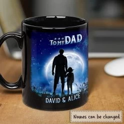 Personalized Father And Daughter Mug To My Dad -Gift Series Store Personalized Father And Daughter Mug To My Dad 2