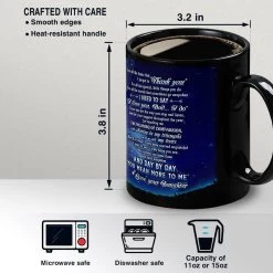 Personalized Father And Daughter Mug To My Dad -Gift Series Store Personalized Father And Daughter Mug To My Dad 5