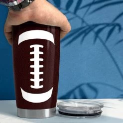 Personalized Football Tumbler UniForm Custom For Men Boy Sport Lover -Gift Series Store Personalized Football Tumbler UniForm Custom For Men Boy Sport Lover 4