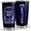 Personalized Gamer Tumbler Can't Hear You I'm Gaming -Gift Series Store Personalized Gamer Tumbler Cant Hear You Im Gaming