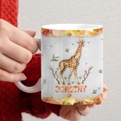 Personalized Giraffe Mug Just A Girl Loves Giraffes 13 Personalized Giraffe Mug Just A Girl Loves Giraffes -Gift Series Store Personalized Giraffe Mug Just A Girl Loves Giraffes 4