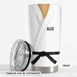 Personalized Karate Nutrition Facts Tumbler With Customize Name -Gift Series Store Personalized Karate Nutrition Facts Tumbler With Customize Name 2