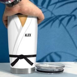 Personalized Karate Nutrition Facts Tumbler With Customize Name -Gift Series Store Personalized Karate Nutrition Facts Tumbler With Customize Name 4