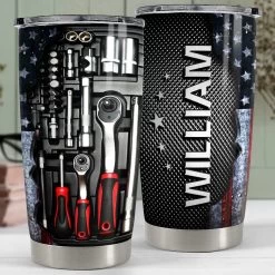 Personalized Mechanics Tumbler Mechanic Dad Tool Box For Daddy Father -Gift Series Store Personalized Mechanics Tumbler Mechanic Dad Tool Box For Daddy Father 4