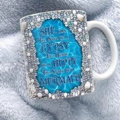 Personalized Mermaid Mug Custom Name -Gift Series Store Personalized Mermaid Mug Custom Name 3