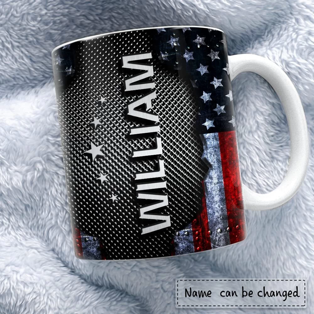 Personalized Mug For Dad Tool Box Drawing 6 Personalized Mug For Dad Tool Box Drawing - Image 4