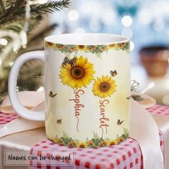 Personalized Mug For Daughter Sunflower Mother And Daughter 11 Personalized Mug For Daughter Sunflower Mother And Daughter -Gift Series Store Personalized Mug For Daughter Sunflower Mother And Daughter 2 scaled 1