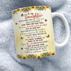 Personalized Mug For Daughter Sunflower Mother And Daughter 12 Personalized Mug For Daughter Sunflower Mother And Daughter -Gift Series Store Personalized Mug For Daughter Sunflower Mother And Daughter 3 scaled 1