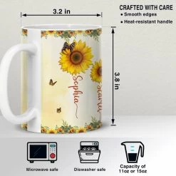 Personalized Mug For Daughter Sunflower Mother And Daughter 14 Personalized Mug For Daughter Sunflower Mother And Daughter -Gift Series Store Personalized Mug For Daughter Sunflower Mother And Daughter 5 scaled 1