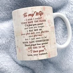 Personalized Mug For Wife Love You Forever Always -Gift Series Store Personalized Mug For Wife Love You Forever Always 2